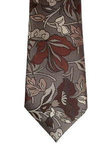 Vintage Paisley tie with floral design made in the 1980s/1990s for C&A Canda - Picture 1 of 3