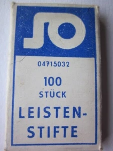 100 Stück: Streifen Stecknadeln Nadeln 28 mm (Germany Solidor) - Bild 1 von 3