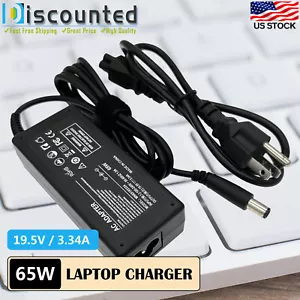 65W 19.5V 3.34A Ac Adapter Charger Power Cord for Dell Latitude 3190 3340 - Picture 1 of 9