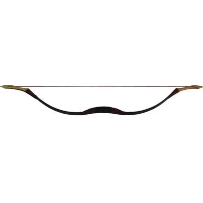 40LB Handmade Traditional Recurve Bow Horse Riding Archery Practice Longbow - Image 1 of 4