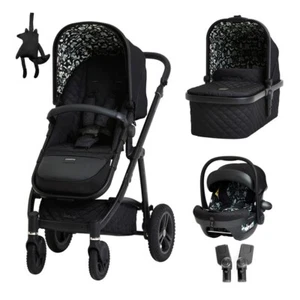 Paquete de sistema de viaje Cosatto Wow 2 en silueta con asiento de coche y funda para lluvia - Imagen 1 de 12