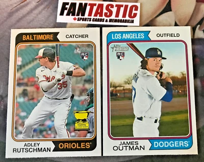 2023 Topps Heritage Base Card YOU PICK #251 to 500 inc RC & Short Prints (SP) - Image 1 of 2