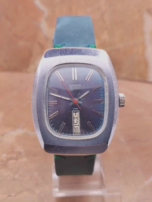 Vintage Watch Slava Sekonda Fridge Rare Model Soviet USSR Mechanical Wristwatch - Image 1 of 4