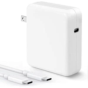 140W USB Type C Adapter for Mac Book Pro 16, 15, 14, 13'' Mac Book Air 13'' - Picture 1 of 6