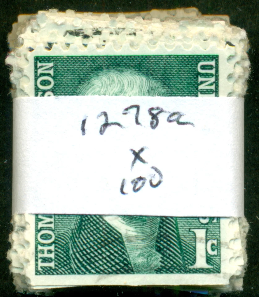 SCOTT # 1278a, USED, 100 STAMPS, GREAT PRICE! - Image 1 of 1