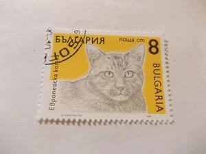 Francobollo: Serie Animali domestici: 8 cm nowa, БbΛΓAPИЯ, Bulgaria - Foto 1 di 1