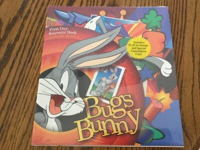 Bugs Bunny First Day Souvenir Book~Sealed / Unopened~stamps~1997 issue - Image 1 of 3