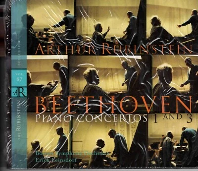 NEU: Beethoven PIANO CONCERTOS 1 AND 3 Arthur Rubinstein (C6995) - Bild 1 von 2