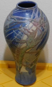 Alex Long Beautiful California studio 18" Pottery Vase - Picture 1 of 4