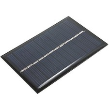 1PCS 6V 100mA 0.6W Polycrystalline Mini Epoxy Solar Panel Photovoltaic Panel T9 