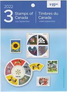 Canada - Canada Post July-September 2022 Quarterly Pack - Sealed - Foto 1 di 2