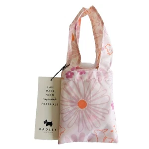 Radley Blooms Responsible Chalk Foldaway Tote Shopper Bag - Brand New With Tags - Picture 1 of 2