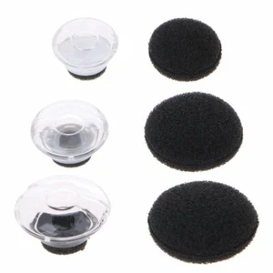 Soft Silicone Ear Pads Earbuds Black Foam For Plantronics Voyager Legend Earphon - Picture 1 of 12