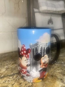 Disney Epcot World Showcase Paris Coffee Mug Cup Tour Eiffel 5" Height Mickey  - Picture 1 of 7