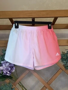 Adidas Cute Girls Youth Shorts Sz L(14) Pink/Great For School And Activities - Picture 1 of 5