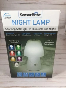 Sensor Brite Dream Glow Night Soothing Light Lamp Motion Sensing Changing Color - Picture 1 of 3