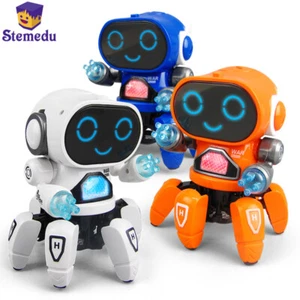 Robot Smart Robots Rocking Music Dance Voice Command Sensor with Lights Kids Toy - Picture 1 of 21