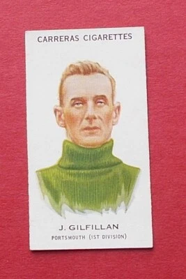 ORIGINAL CIGARTTE CARD BY CARRERAS - FOOTBALLERS 1934 - Image 1 of 2