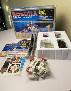 Vintage New Open Box ROBOTIX Space Copter Learning Curve Toys 98050 1997 - Picture 1 of 19