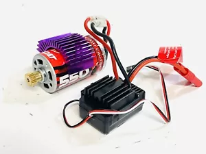 Redcat Racing WP-1040 Brushed Waterproof ESC & 550 Motor 1/10 New - Picture 1 of 4