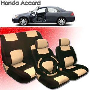 2001 2002 2003 2004 For Honda Accord PU Leather Seat Cover