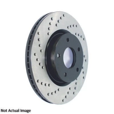 Rotor de freno de disco del lado del conductor trasero Stoptech para Jeep (128,67067L) Foto 1 de 4