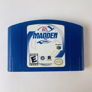 Madden NFL 2001 (N64) EXCELENTE ESTADO - AUTÉNTICO Y PROBADO - Imagen 1 de 2