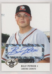 2005 Just Minors Just Stars Auto Billy Petrick #42 Auto