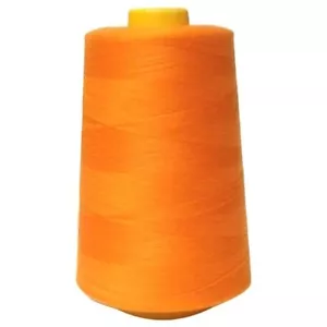 6000 Yard Sewing Thread - 100% Polyester Overlock Cone for All-Purpose Use - Picture 1 of 53
