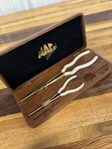 MAC TOOLS 1995 LIMITED EDITION 24K GOLD PLATED Long Reach Plier Set