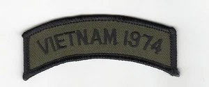 Vietnam 1974 Tab BC parche gato no K087-1974 - Imagen 1 de 1