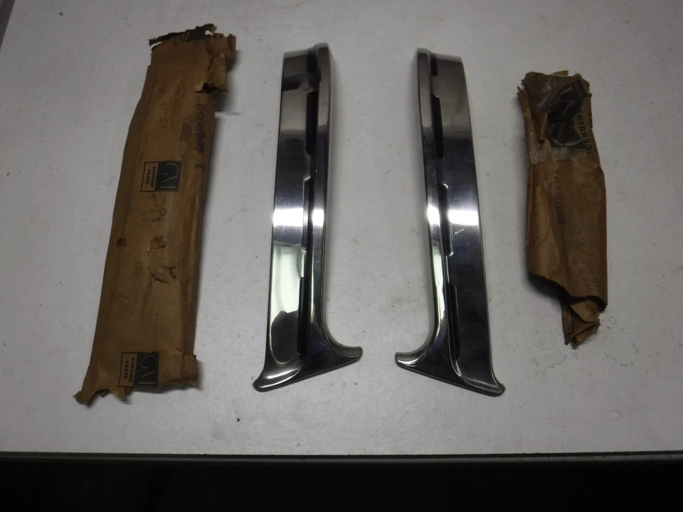 1955 Chevrolet Bel-Air NOS Left & Right Rear Moldings 4648029 4648030 - Image 1 of 3