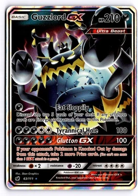 Guzzlord GX Ultra Rare SM - Crimson Invasion 63/111 NM - Image 1 of 2