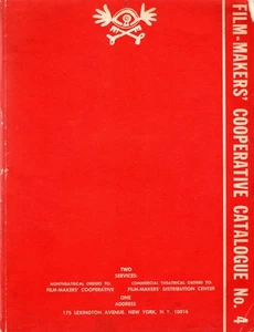 FILM-MAKERS' COOPERATIVE CATALOGUE #4 1967 POET/FILMMAKER CHARLES PLYMELL'S COPY - Picture 1 of 4