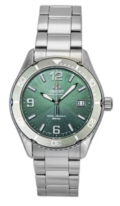 Reloj Hombre Orient Sport Acero Inoxidable Esfera Verde Solar RA-WJ0001E 200M - Imagen 1 de 4