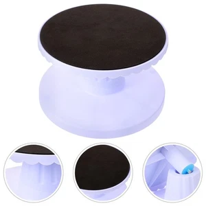  Cake Turntable Set Decorating Adjustable Nonslip Rotating Stand for - Picture 1 of 12