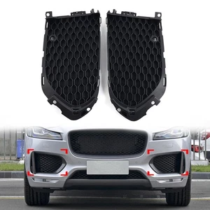 Geschlossenes Netz Stoßstange vorne Nebelscheinwerfer Lampe Grill mit PDC für Jaguar F-Pace 2016-20 - Bild 1 von 12
