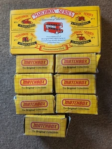 Matchbox 40th Anniversary Collection Die Cast Model 1988 Boxed 1:72 -CP + 7 cars - Picture 1 of 15
