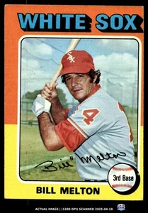 1975 Topps #11 BILL MELTON EX-MT Chicago White Sox - Picture 1 of 2