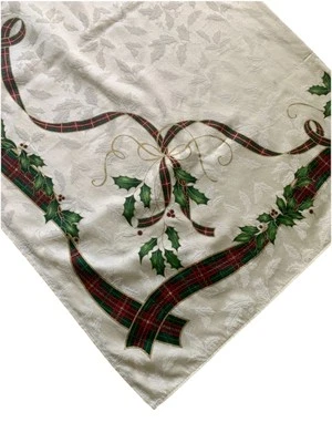 "Mantel oblongo Lenox America By Design Holiday Nouveau cinta 57"" x 102" LEER Foto 1 de 4