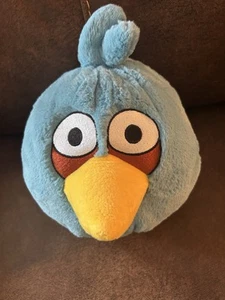 Angry Birds Blue Bird Jay Plush Stuffed Animal Commonwealth- 5” No Sound 2010 - Picture 1 of 15