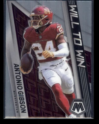 2022 Panini Mosaic - Will to Win Antonio Gibson #WW-19 - Image 1 of 2