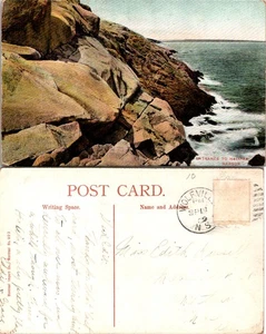 Postkarte von Halifax Hafeneinfahrt mit Felsenküste - Bild 1 von 1