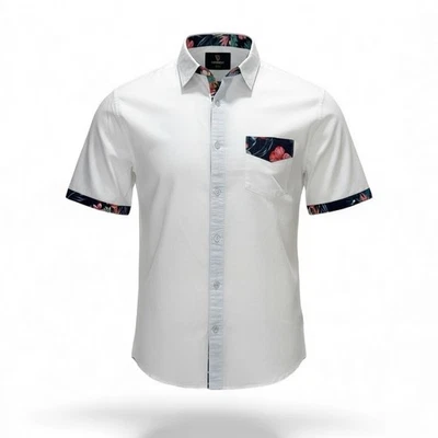 Guinness Toucan Hawaiian Short Sleeve Shirt Men Size Large Linen Blend NWT - Image 1 of 4