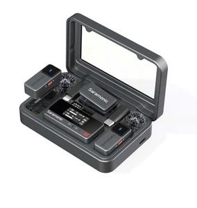 Saramonic AIR02 Sistema microfonico wireless per 2 persone con microfoni Lavalier - fotocamera/telefono - Foto 1 di 24