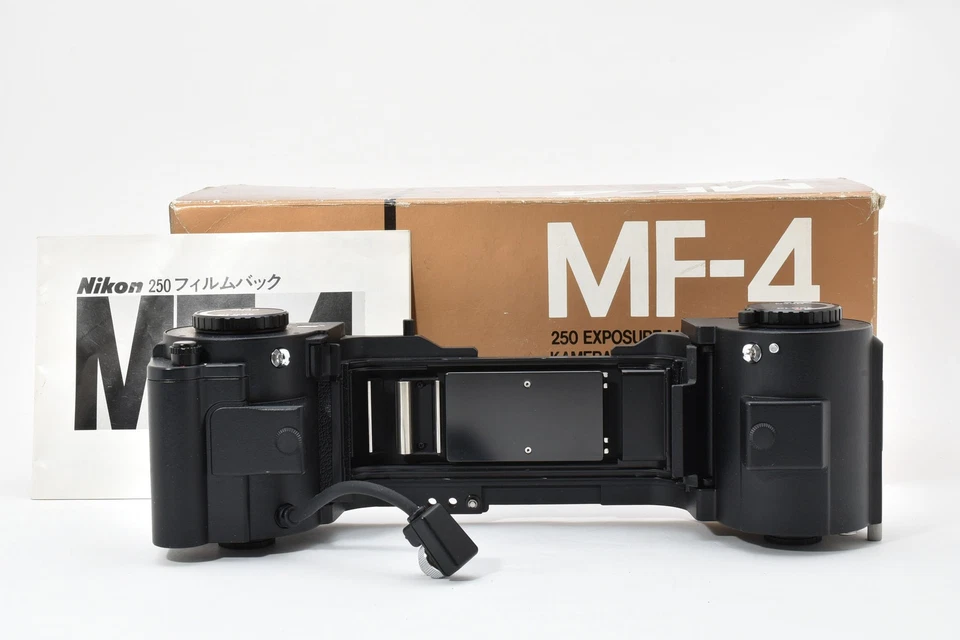 [Sin usar en caja] Soporte trasero cargador de película de exposición Nikon MF-4 250 para F3 de JP Foto 1 de 4