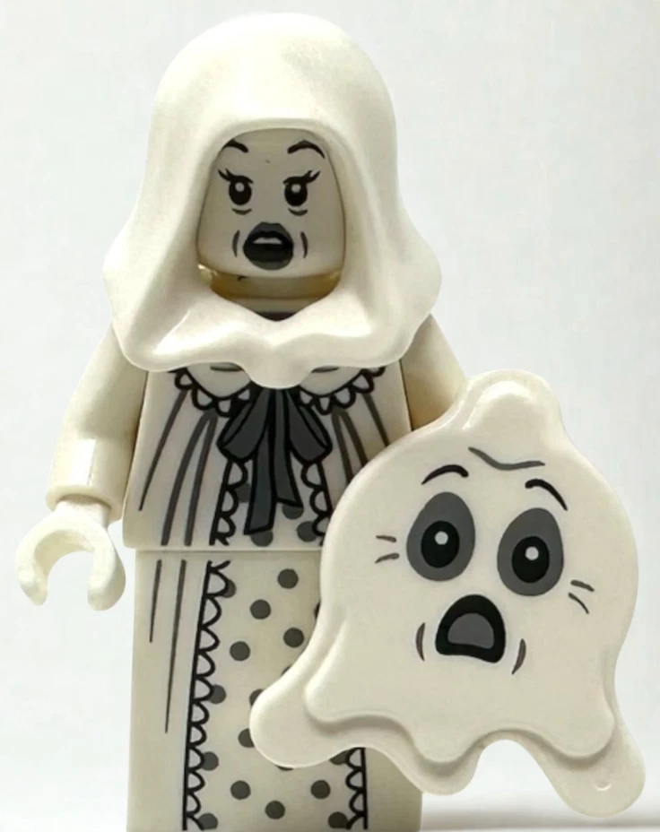 Minifigura LEGO 2025 Halloween BAM Ghost Minifigura NOVO LEGO Loja Exclusiva - Imagem 1 de 2