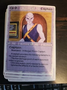 1994 Galactic Empires CCG Primary Ed Series 2 - C6 Captain - Picture 1 of 2
