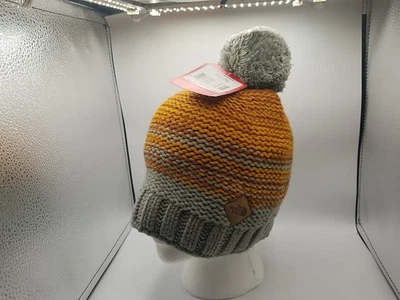 The North Face Antlers Gorro Invierno Sombrero Adulto OS Pom Tejido "Moon Mist Grey" NUEVO Foto 1 de 4