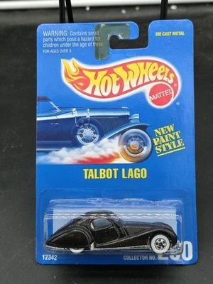 Hot Wheels Talbot Lago New Paint Style - 12342 NRFP 1992 Black WW 1:64 - Image 1 of 2